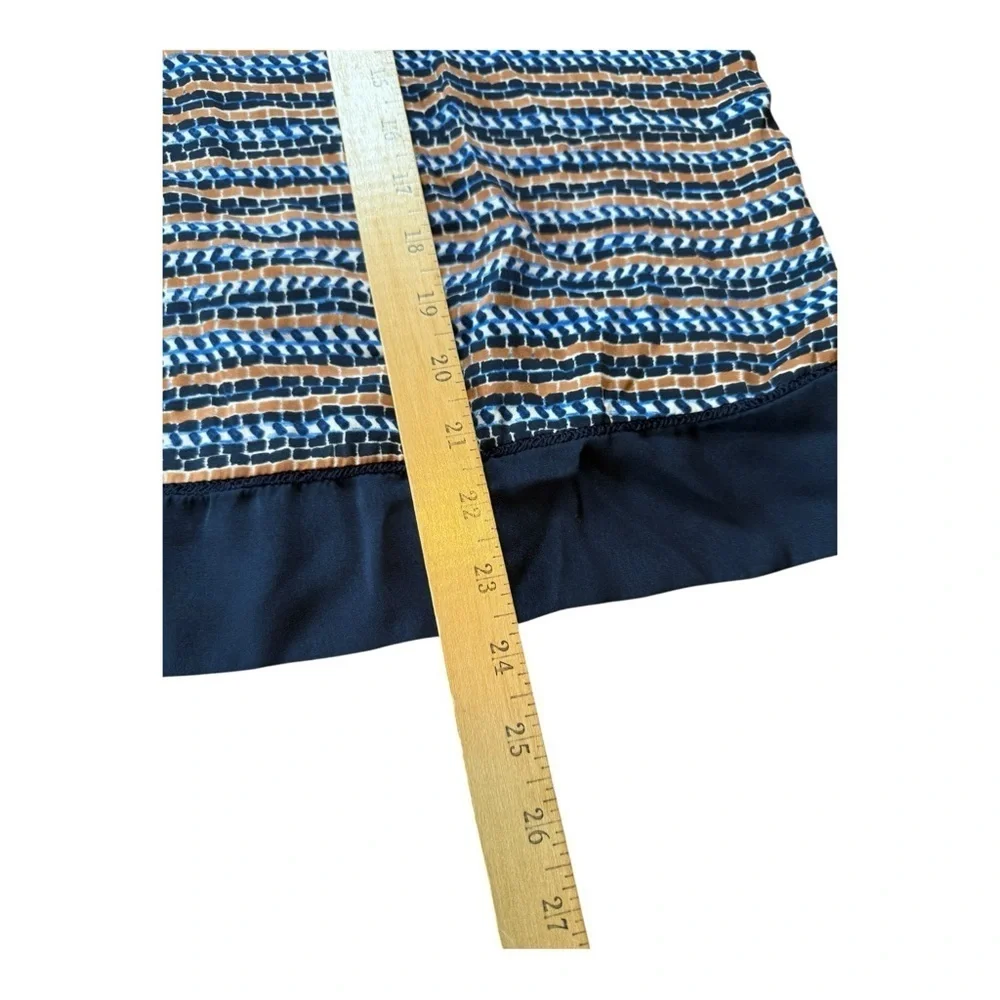 Scotch & Soda Maison Scotch Raffia Town Top XS Mixed Print Polyester Linen